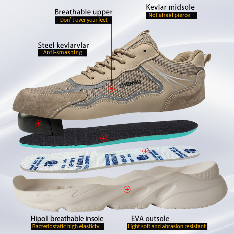 Work Sneakers For Men Safety S - đánh giá và giá Sneakers Care