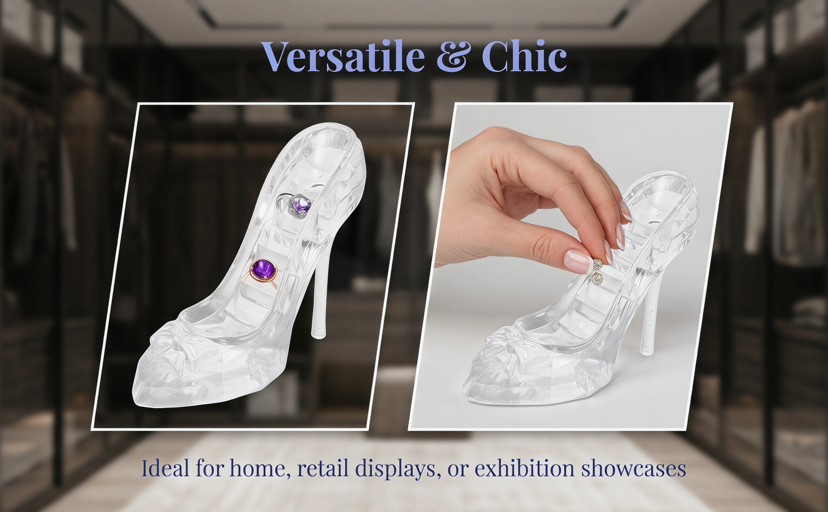 Display Jewelry Storage Organi - đánh giá và giá Shoe Box Display