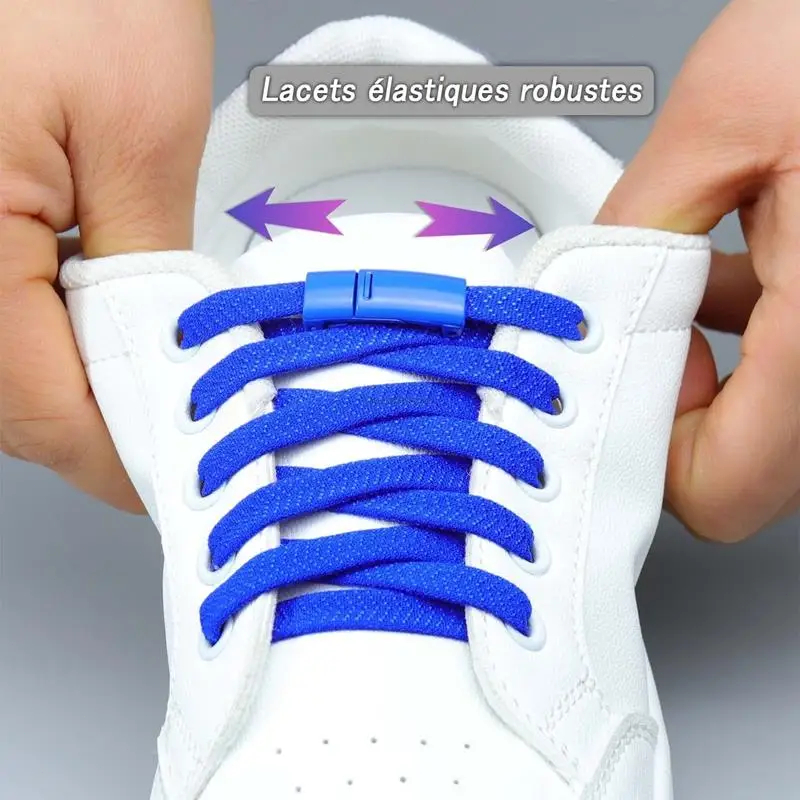 Magnetic Locking Shoelaces wit - đánh giá và giá Sneaker Care Accessories