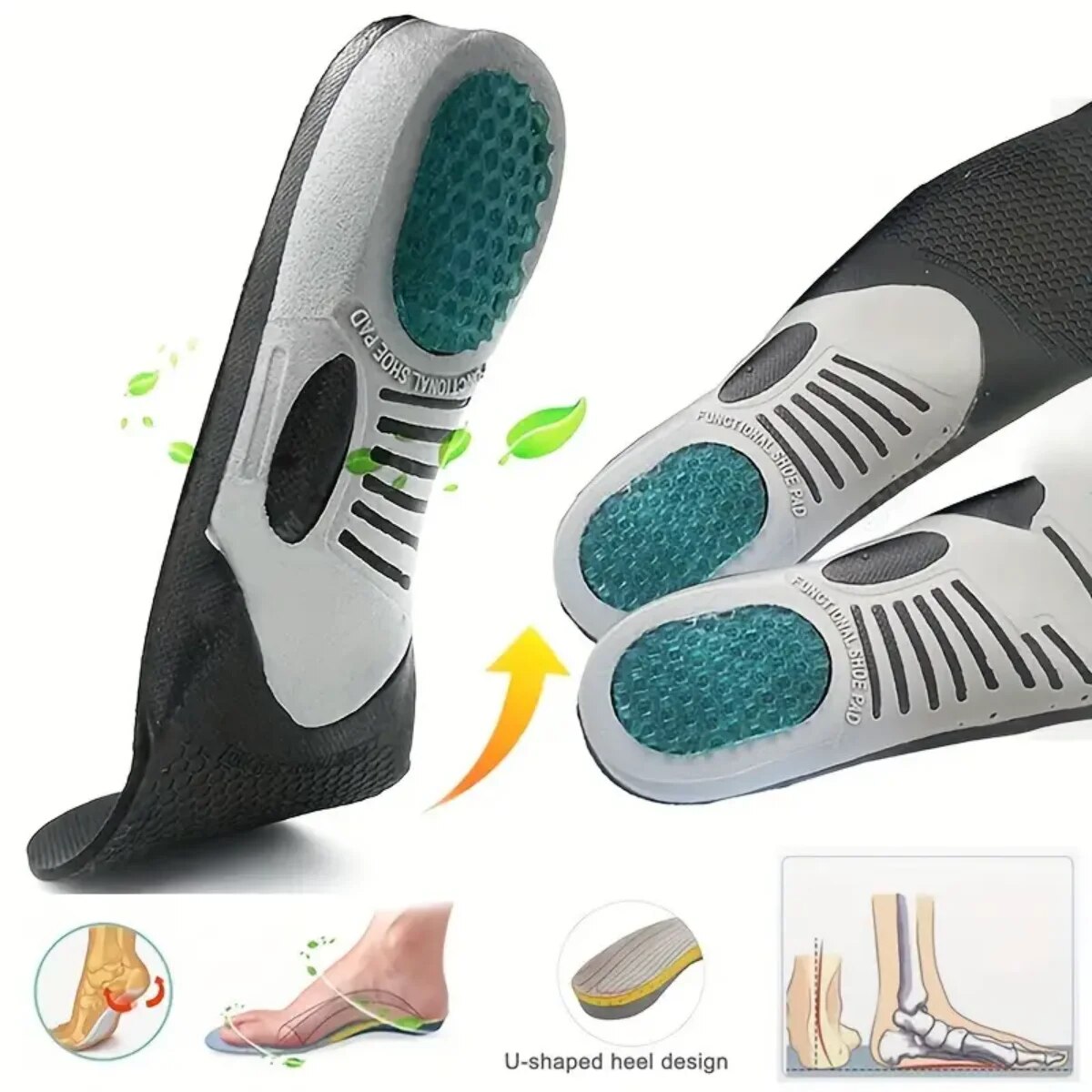 1Pair Orthopedic Insoles Ortho - đánh giá và giá Sneakers Care