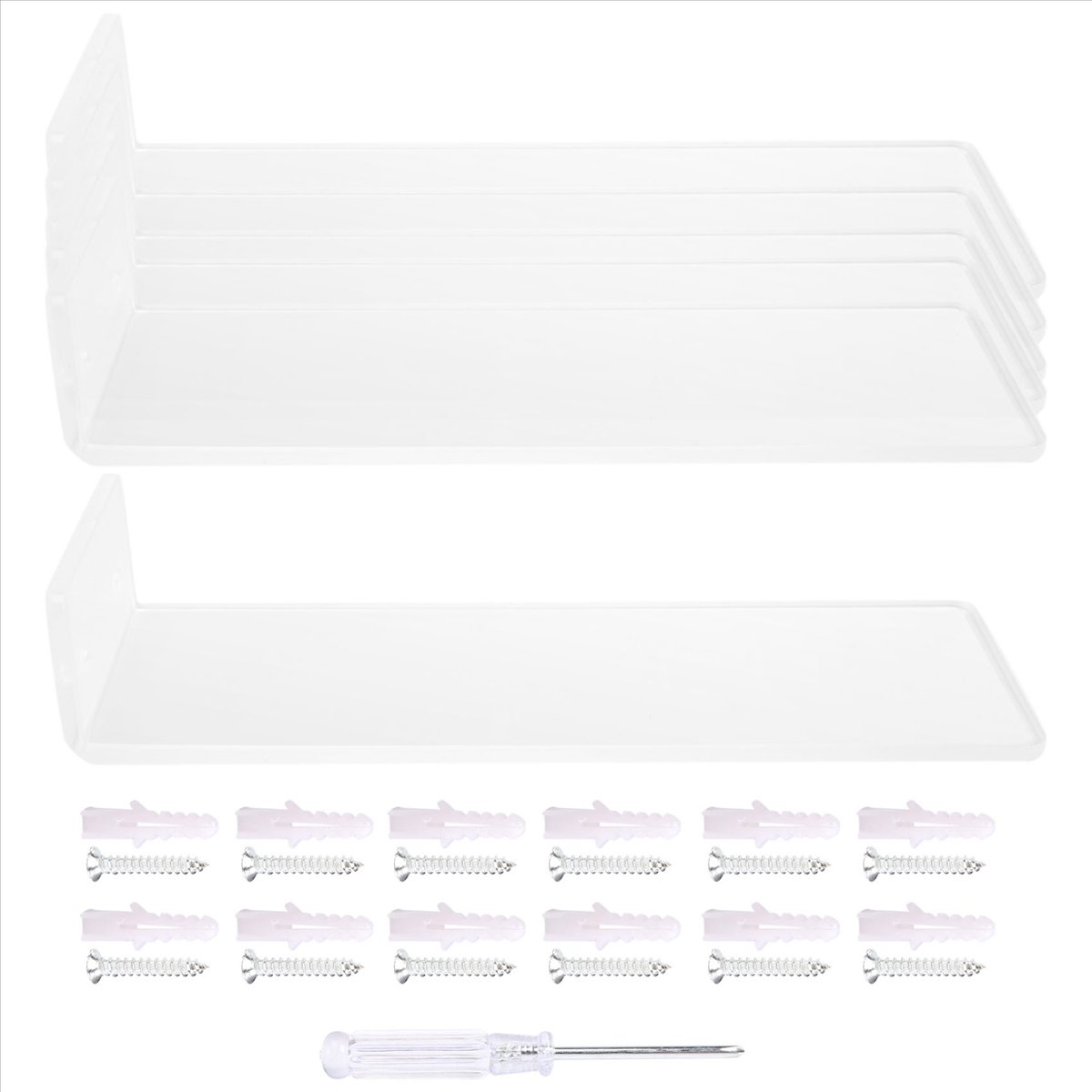 【STOCK】6 Pack Floating Shoe Di - đánh giá và giá Shoe Box Display