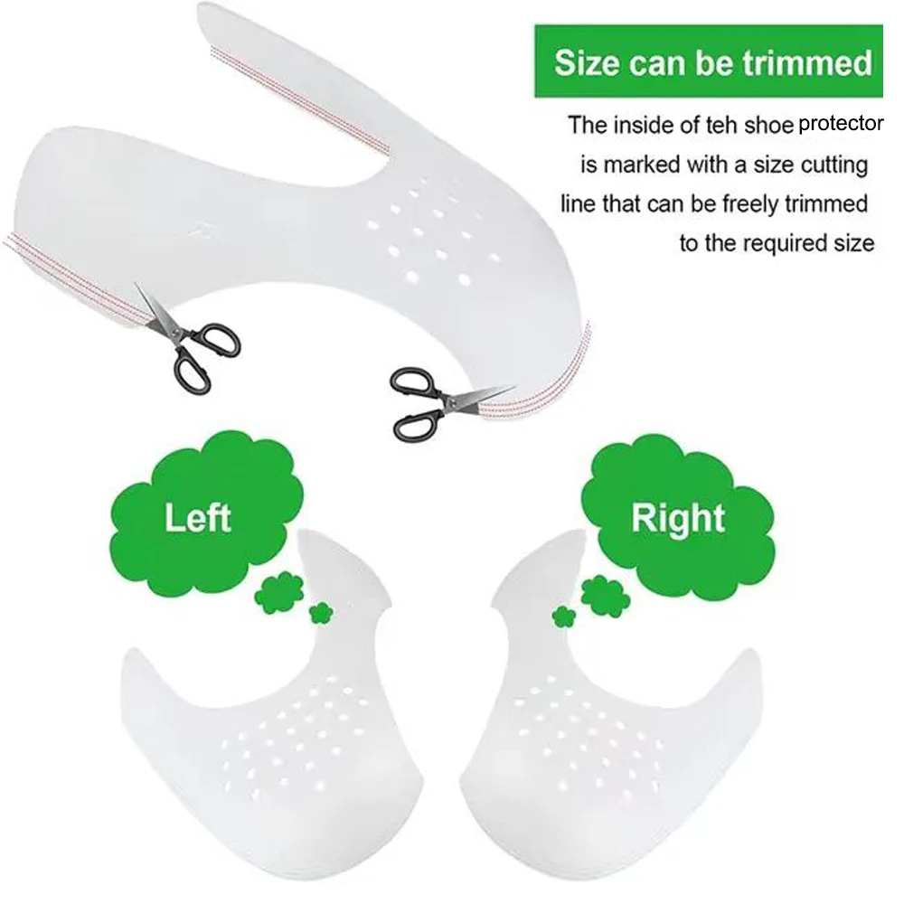 5Pairs Sneakers Protector Shoe - đánh giá và giá Crease Protector Toe