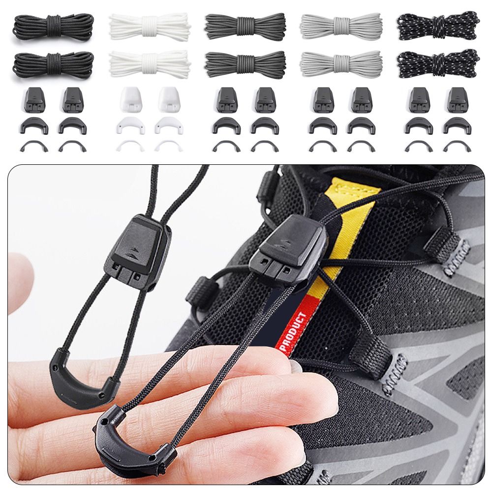 1Pair Without Ties Quick Lace  - đánh giá và giá Sneaker Care Accessories