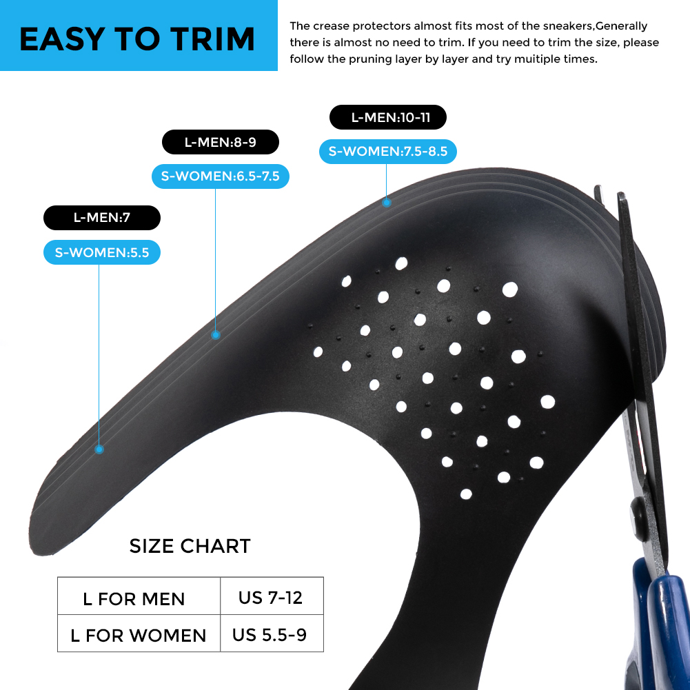 1 Pair Shoe Trees Sneaker Air  - đánh giá và giá Crease Protector Toe