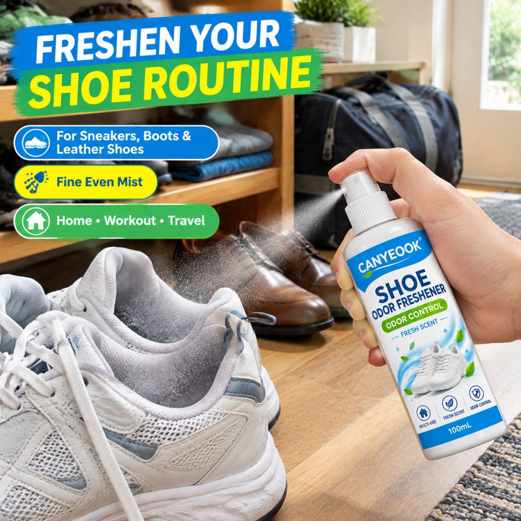 CANYEOOK Shoe Deodorant Spray  - đánh giá và giá Sneaker Care Spray