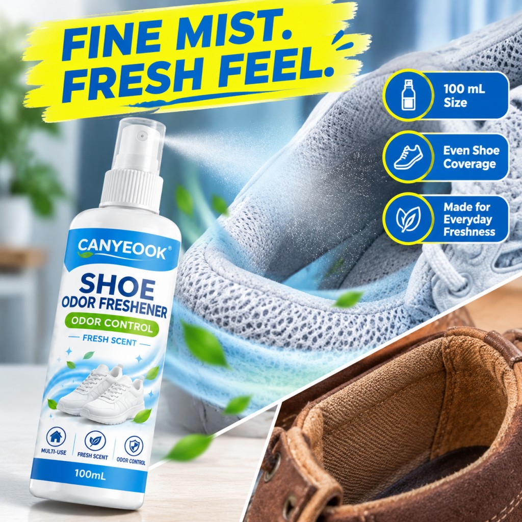 CANYEOOK Shoe Deodorant Spray  - đánh giá và giá Sneaker Care Spray