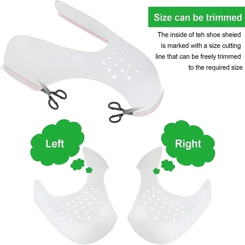 2 Pair Anti Crease Shoe Head P - đánh giá và giá Crease Protector Toe