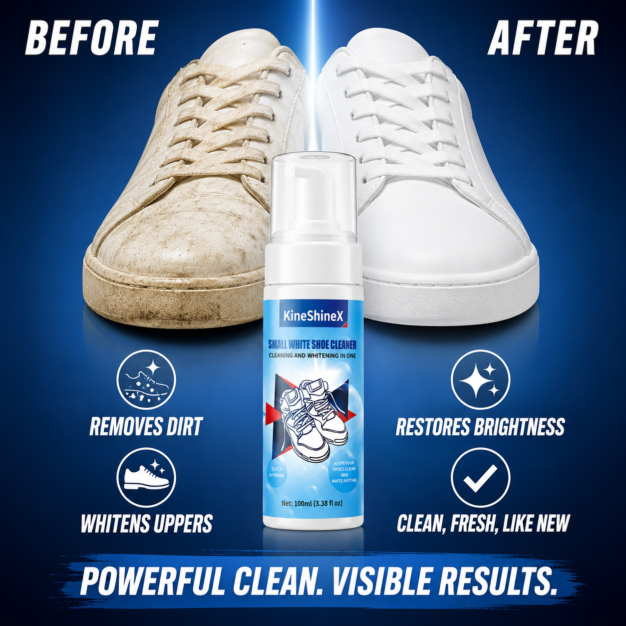 Gihen Shoe Cleaner Kits Water- - đánh giá và giá Sneakers Care